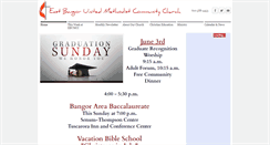 Desktop Screenshot of ebumc.org